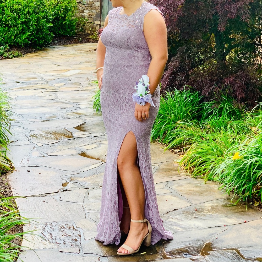 Evening gown.